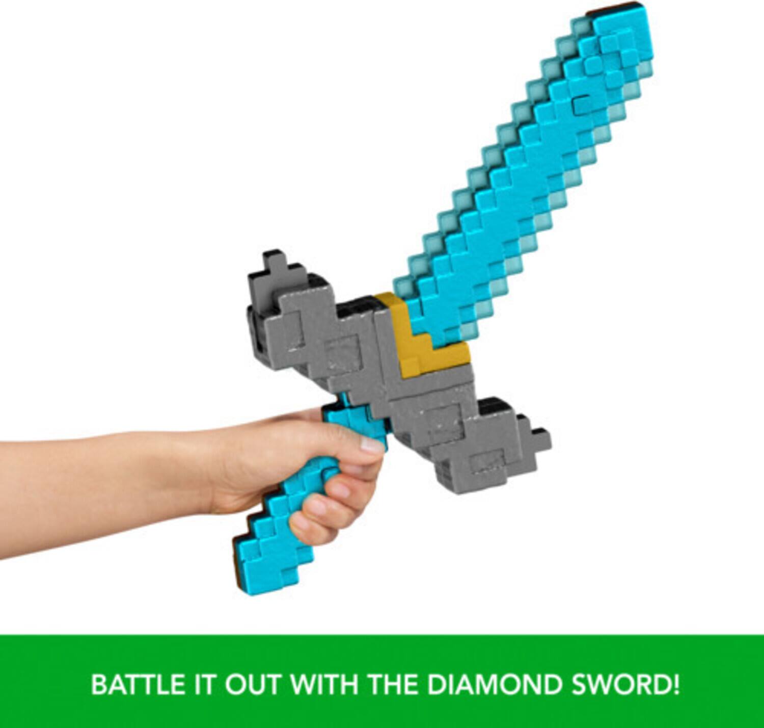 BATTLE IT OUT WITH THE DIAMOND SWORD!