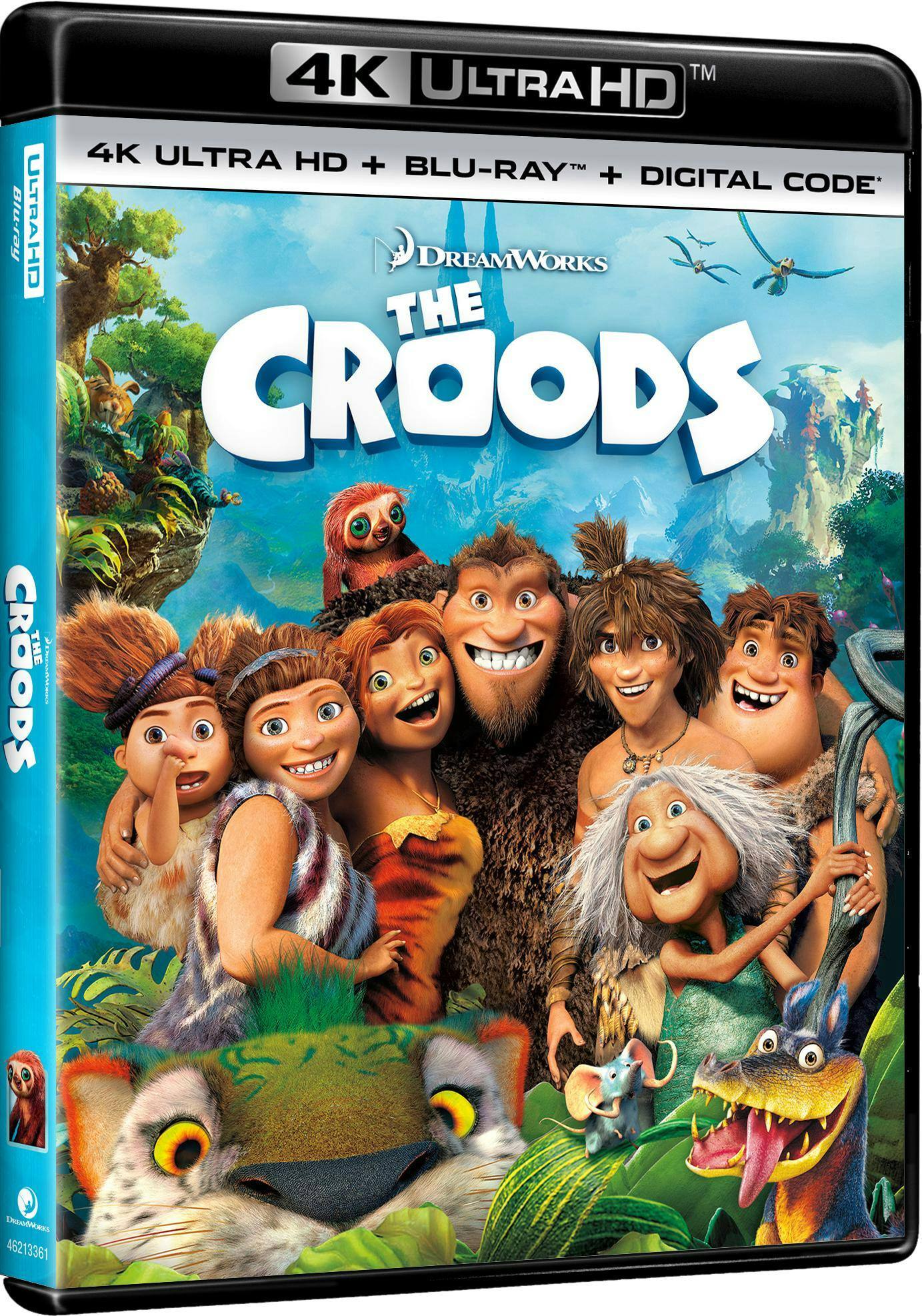 Angle. The Croods   - 4K Blu-Ray.