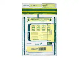 SafeLok - Series A Deposit Bags, 100/Pack - Clear