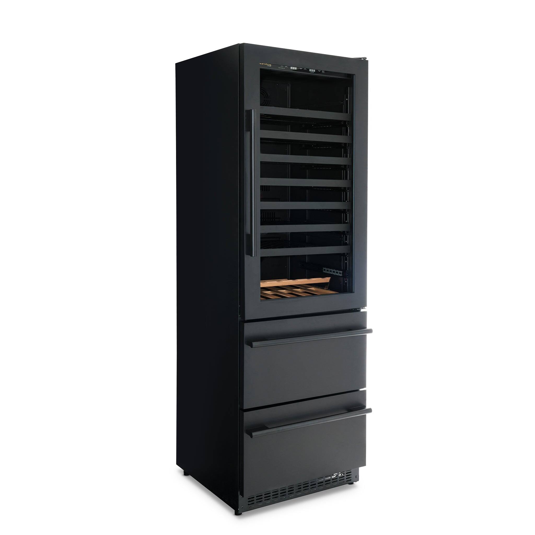 Alt View 10. NewAir - ESTATE 24” Premium Dual Zone Wine Fridge & Beverage Center - Black.