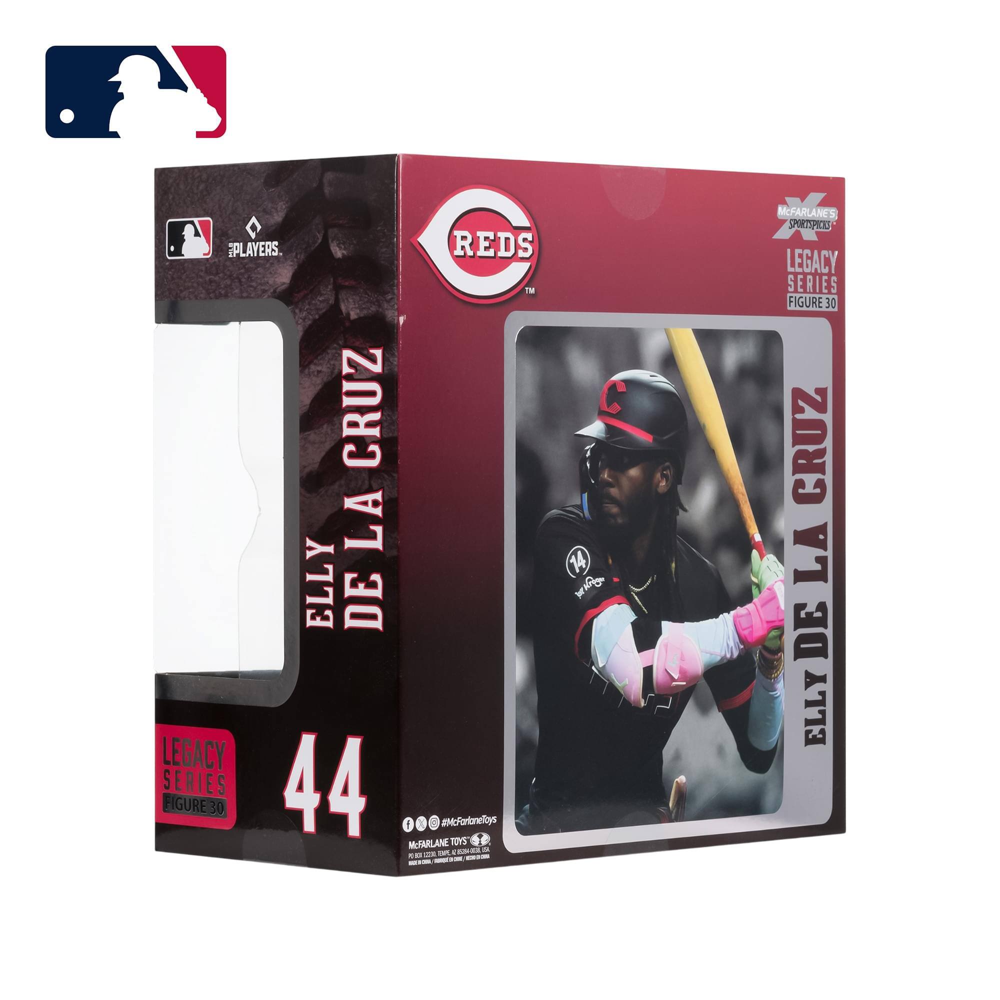 EPLAYERS. REDS TM CRUZ C LA 14 ELLY DE LA CRUZ LEGACY SERIES 44 FIGURE 30

#MoRarlanelty

M:TARILANE TOYS

- -M - McFARLANES SPARAPICIS LEGACY SERIES FIGURE 30 CRUZ LA DE ELLY