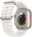 Alt View 12. Apple - Apple Watch Ultra 2 (GPS + Cellular) 49mm Titanium Case with White Ocean Band with Blood Oxygen - Titanium.