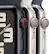 Alt View 12. Apple - Apple Watch SE 2nd Generation (GPS + Cellular) 44mm Midnight Aluminum Case with Midnight Sport Loop - Midnight.