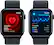 Alt View 14. Apple - Apple Watch SE 2nd Generation (GPS + Cellular) 44mm Midnight Aluminum Case with Midnight Sport Loop - Midnight.