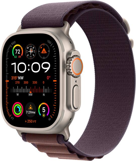 Apple Watch Ultra 2 (GPS + Cellular) 49mm Titanium Case with