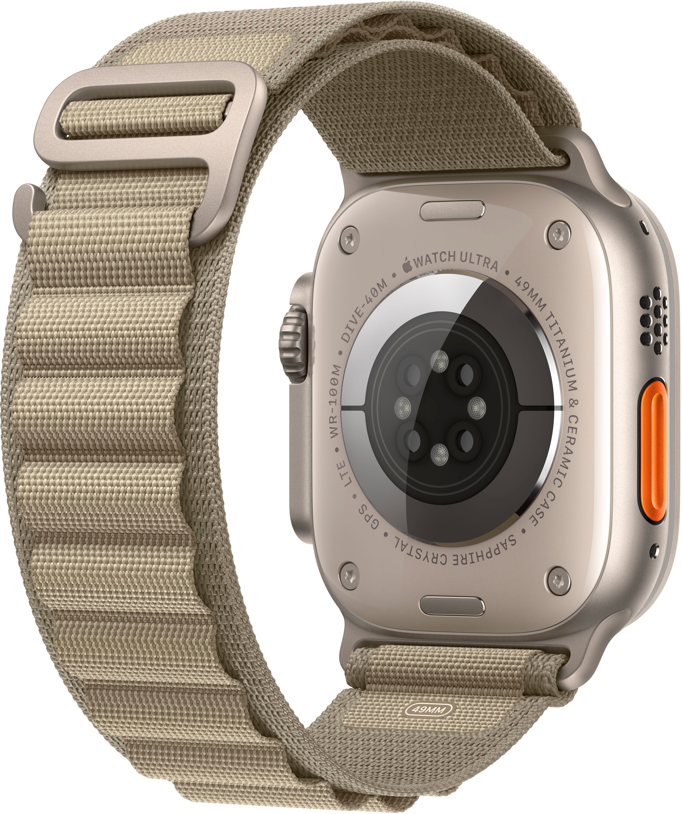 Apple Watch Ultra 2 (GPS + Cellular) 49mm Titanium Case with Blue Ocean  Band Titanium (AT&T) MREG3LL/A - Best Buy