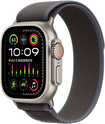 Apple Watch Ultra 2 (GPS + Cellular) 49mm Titanium Case with Blue Apple Watch Ultra 2 (GPS + Cellular) 49mm Titanium Case with Blue