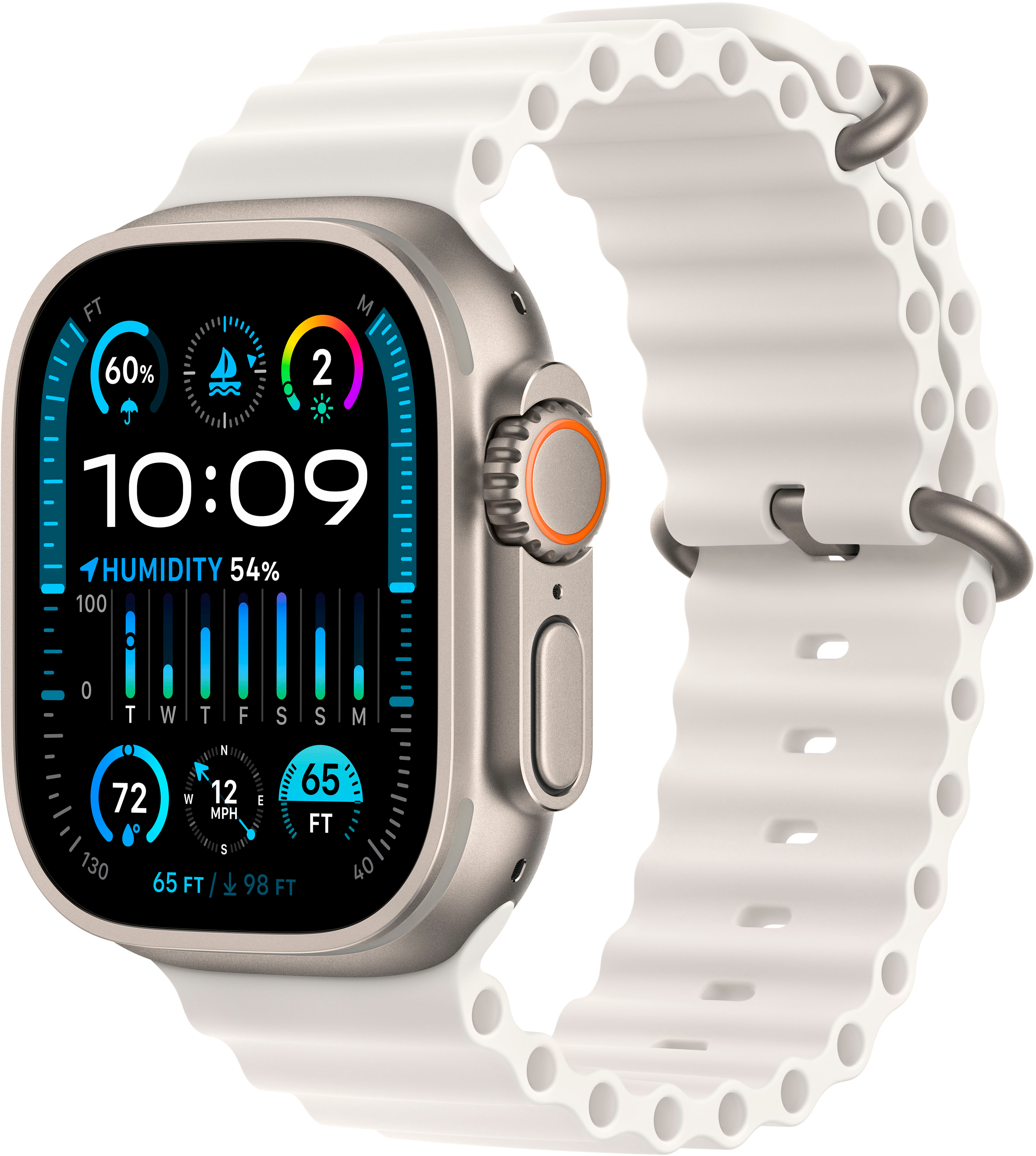 Apple Watch Ultra 2 (GPS + Cellular) 49mm Titanium  - Best Buy