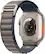 Alt View 12. Apple - Apple Watch Ultra 2 (GPS + Cellular) 49mm Titanium Case with Blue Alpine Loop with Blood Oxygen - Medium - Titanium.