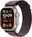 Front. Apple - Apple Watch Ultra 2 (GPS + Cellular) 49mm Titanium Case with Indigo Alpine Loop with Blood Oxygen - Medium - Titanium.