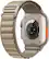 Alt View 12. Apple - Apple Watch Ultra 2 (GPS + Cellular) 49mm Titanium Case with Olive Alpine Loop with Blood Oxygen - Medium - Titanium.