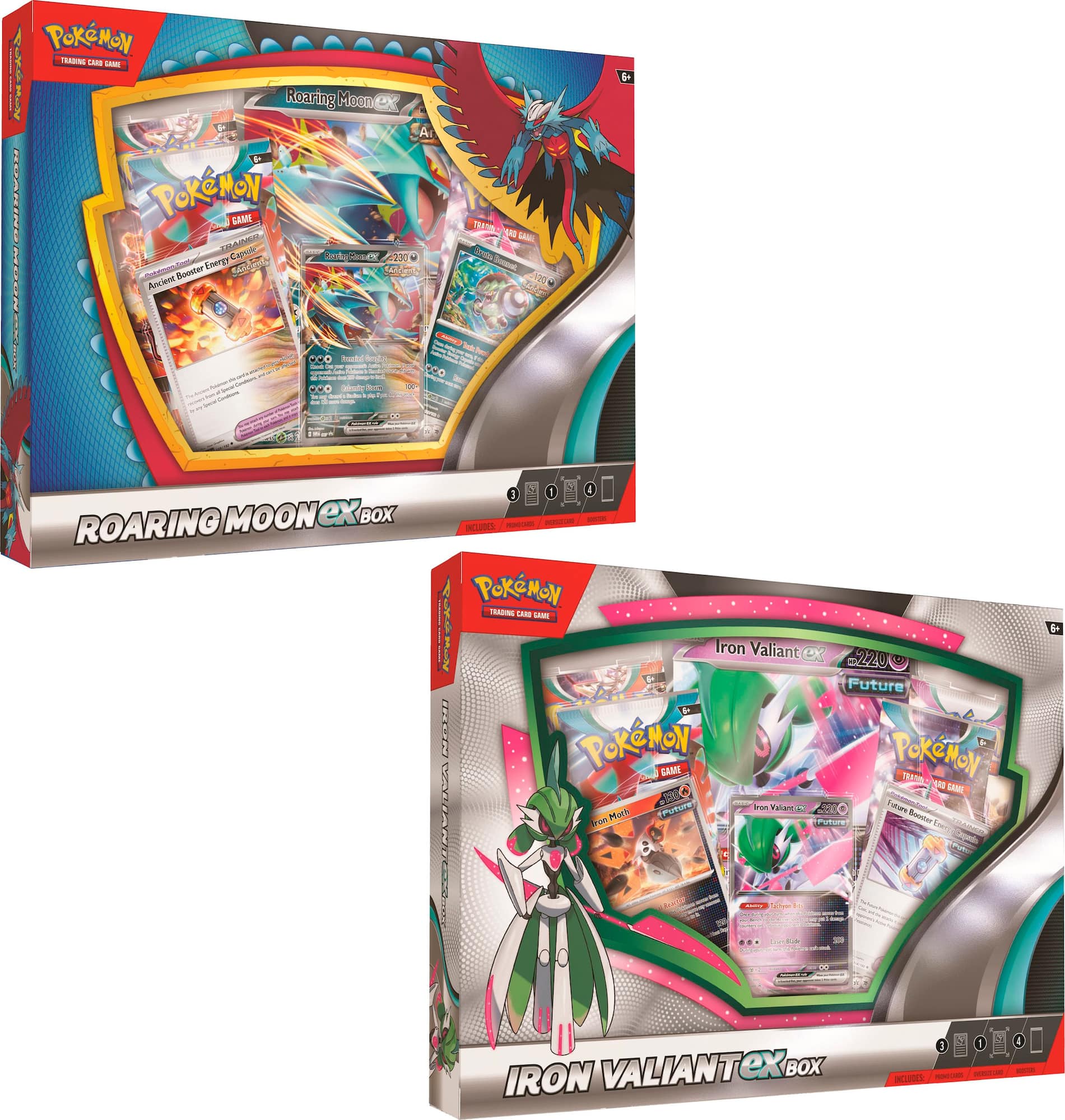Roaring Moon ex and Iron Valiant ex Box Revealed! - PokemonCard Roaring Moon ex and Iron Valiant ex Box Revealed! - PokemonCard
