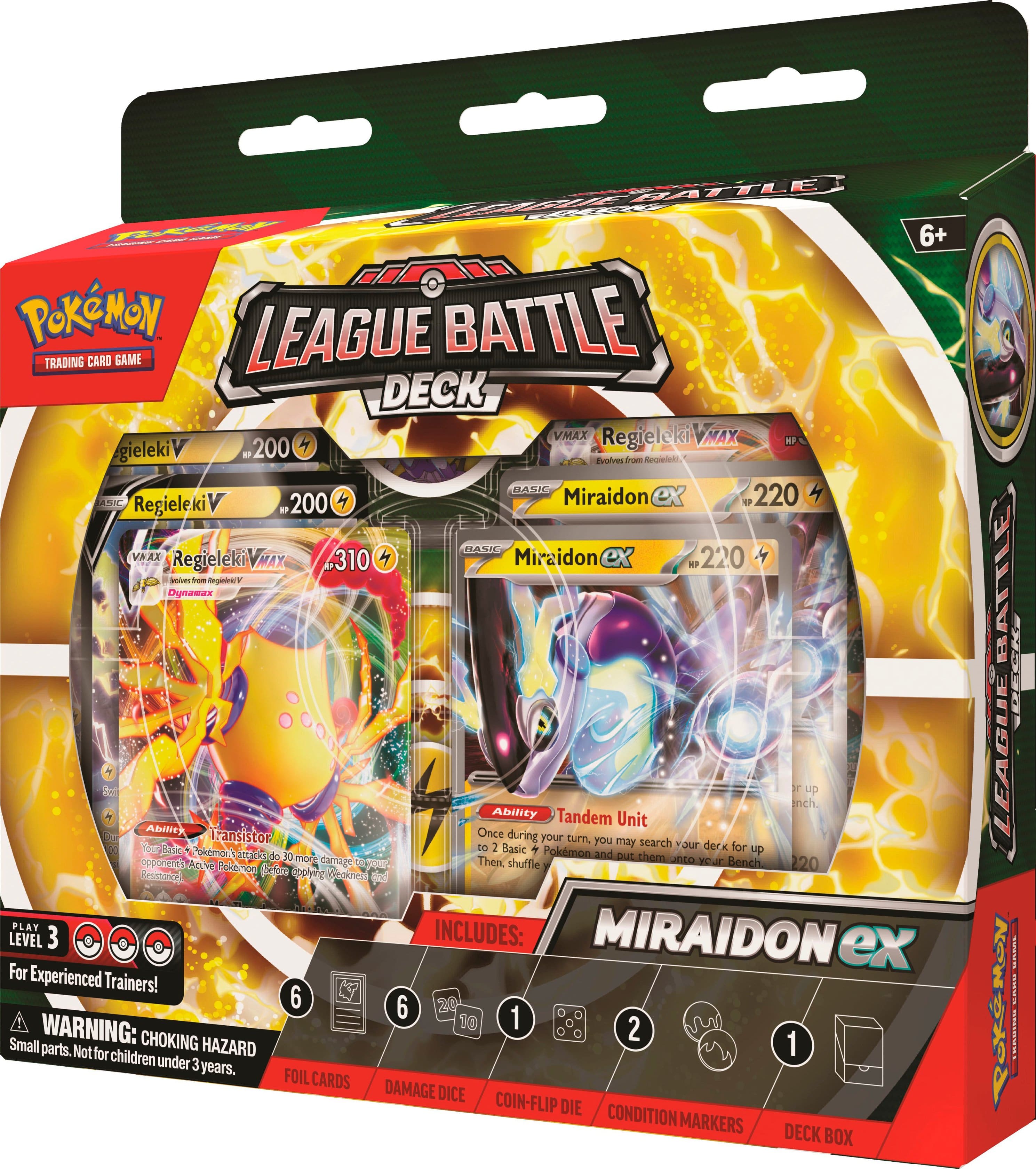 POKEMON MIRAIDON EX LEAGUE BATTLE DECK - Breakaway Sports Cards