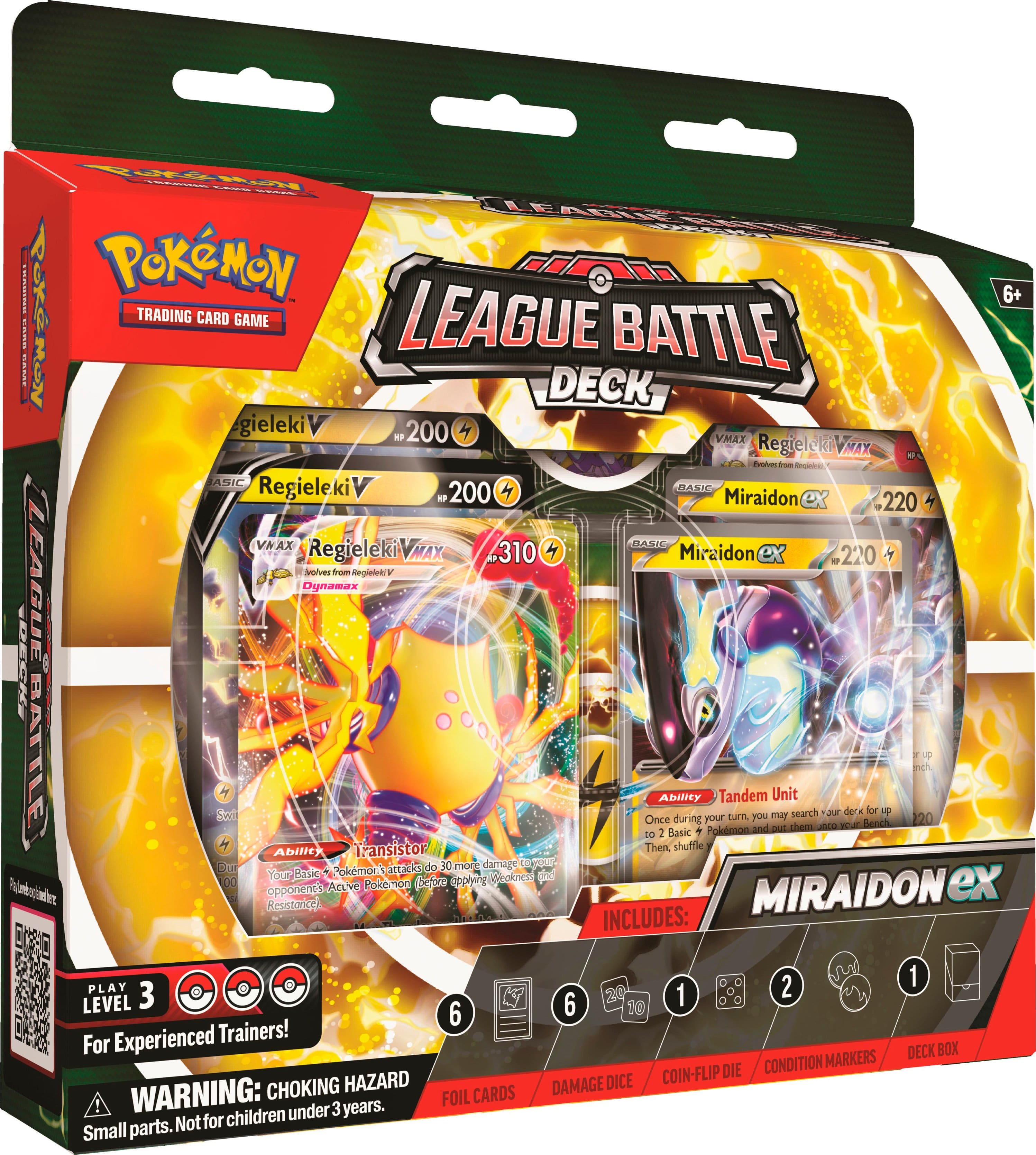 Pokémon Miraidon ex League Battle Deck 290-87273 - Best Buy