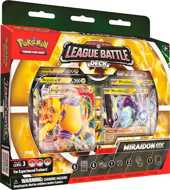 pokemon cards miraidon - ex 081/198 - Scarlet & Violet favorite character Pokmon Trading Card Game: Miraidon