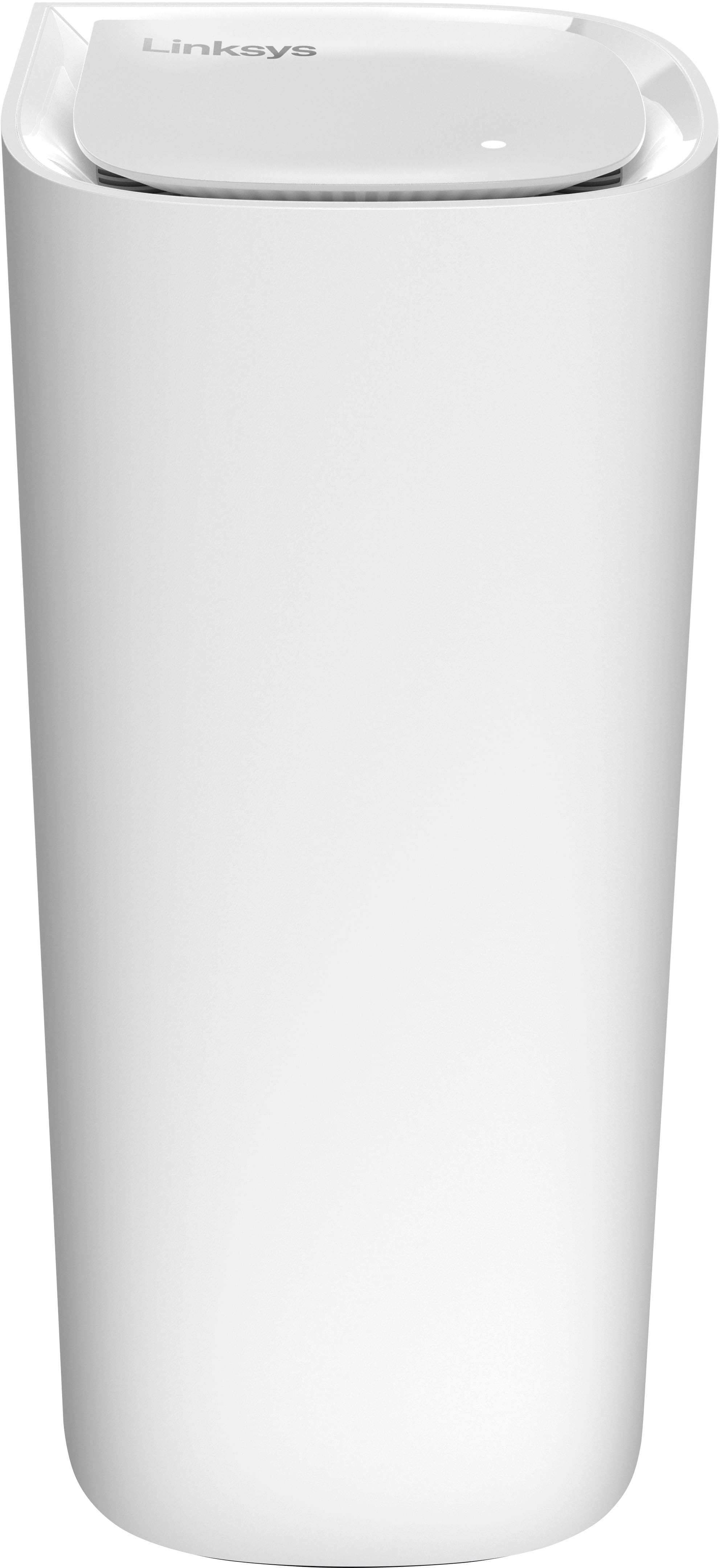 Front. Linksys - Velop Pro 7 BE11000 Tri-Band Mesh Wi-Fi 7 System - White.