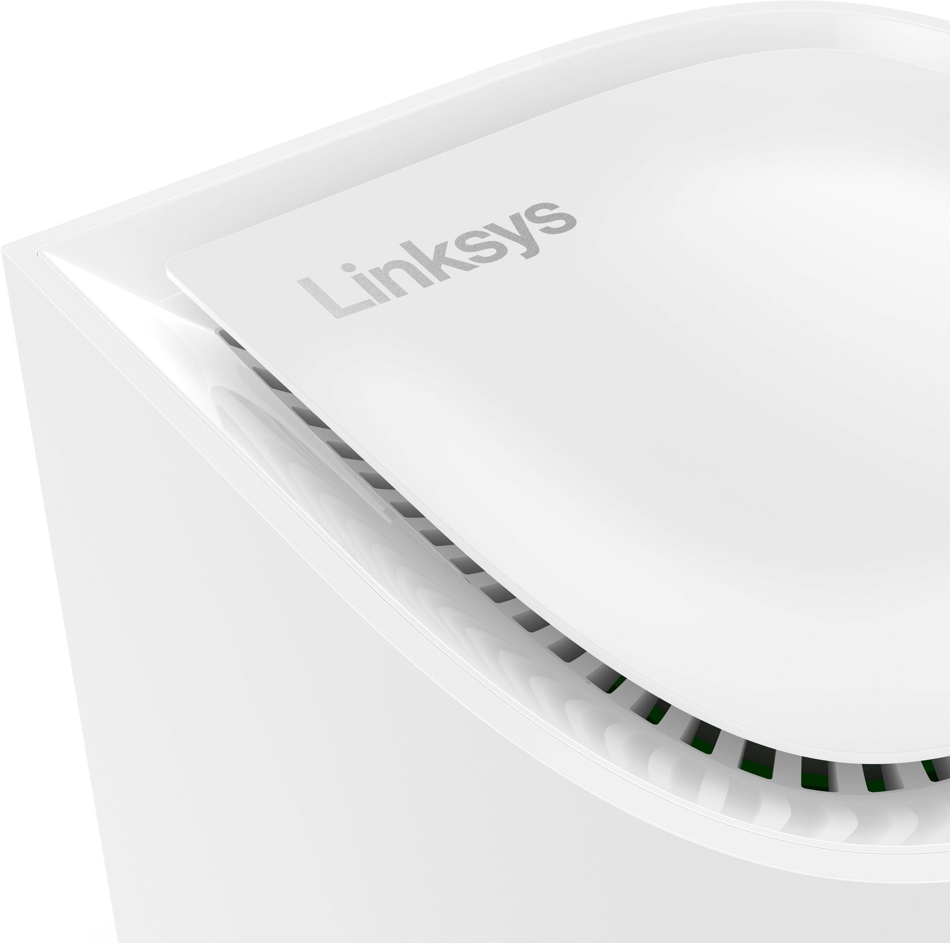 Alt View 12. Linksys - Velop Pro 7 BE11000 Tri-Band Mesh Wi-Fi 7 System (3-Pack) - White.
