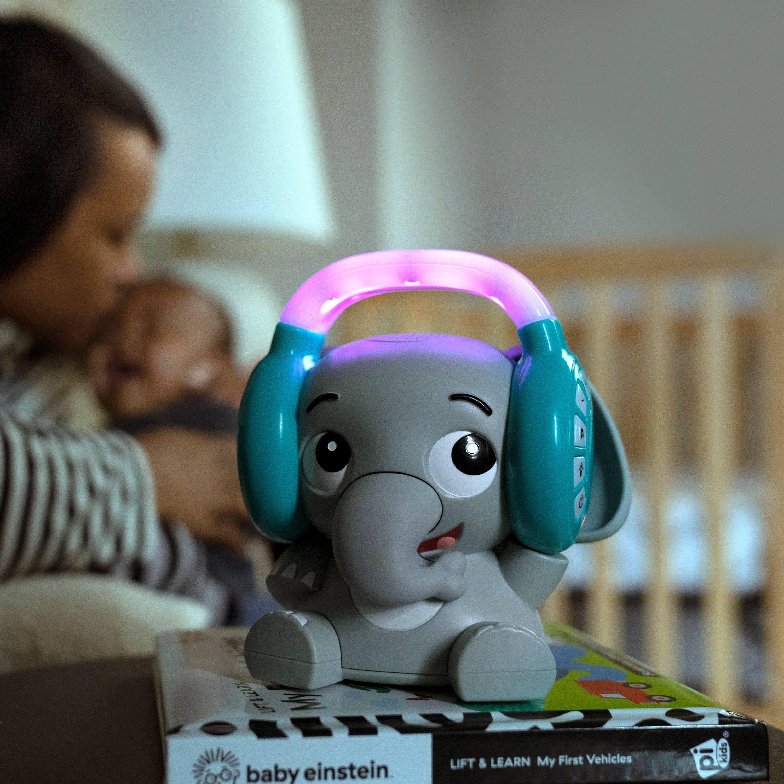 Alt View 11. Baby Einstein - Earl's Sound Explorer Day-to-Night Bluetooth Soother - Green.