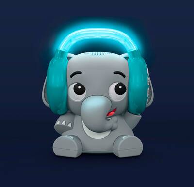 TechniSat TECHNIFANT - Lettore audio e luce notturna per bambini, effetto elefante (con contenuti audio, coniglietto suonabile e intercambiabile, Bluetooth, batteria, senza internet e abbonamento TechniSat TECHNIFANT - Lettore audio e luce notturna per bambini, effetto elefante (con contenuti audio, coniglietto suonabile e intercambiabile, Bluetooth, batteria, senza internet e abbonamento