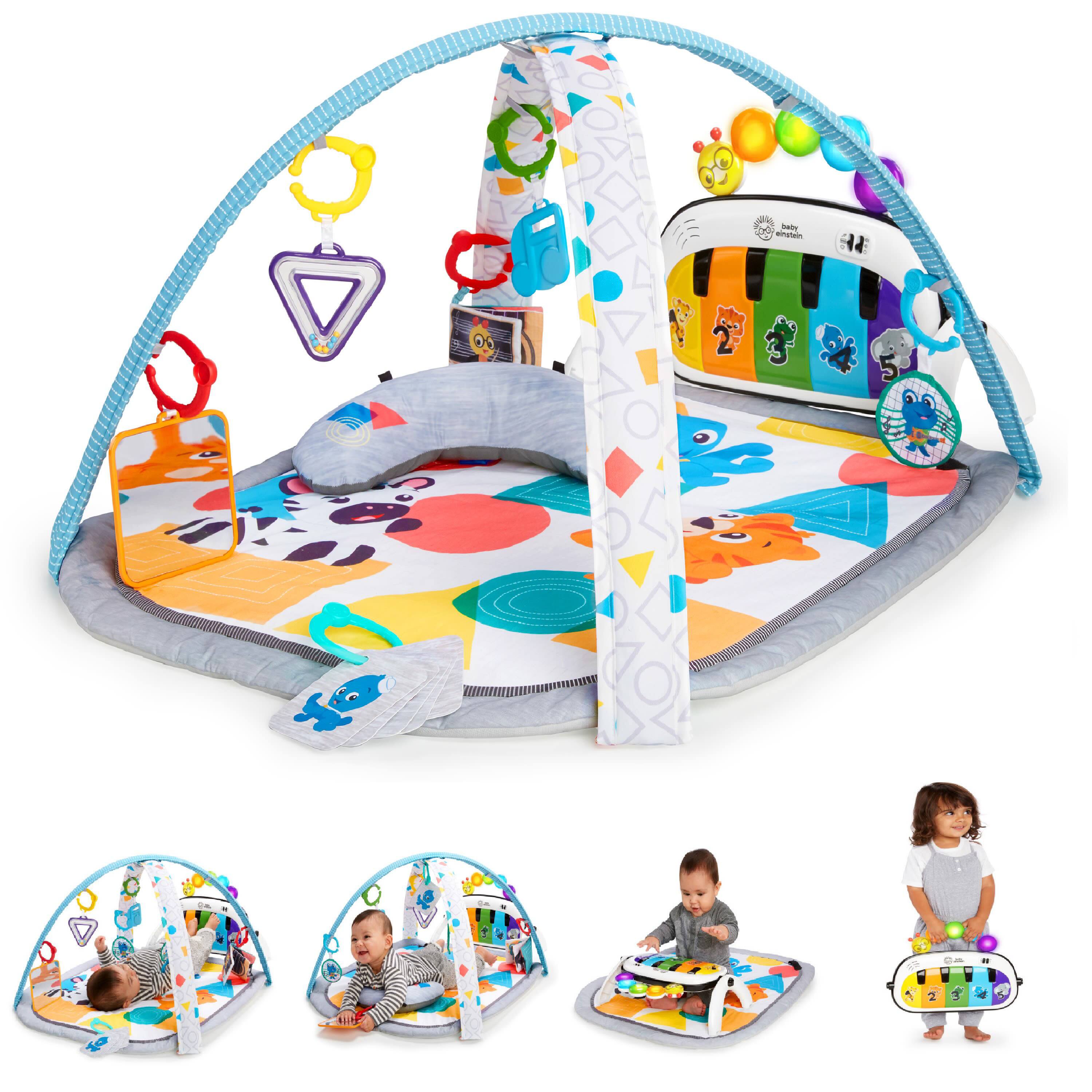 Front. Baby Einstein - 4-in-1 Kickin' Tunes Music & Language Discovery Gym - Multi.