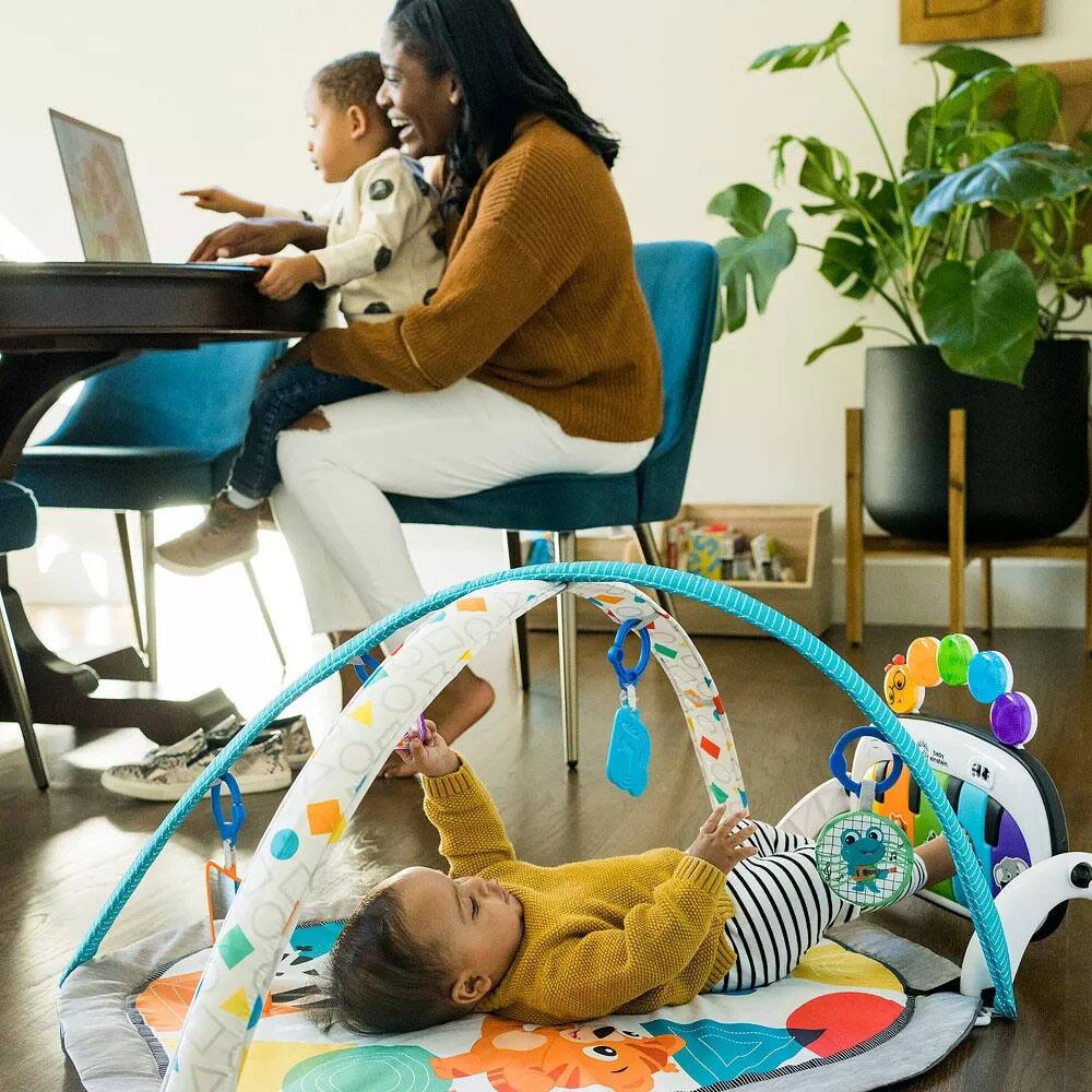 Alt View 25. Baby Einstein - 4-in-1 Kickin' Tunes Music & Language Discovery Gym - Multi.