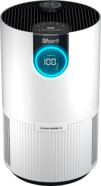 Shark Clean Sense Air Purifier 500, Clean Sense IQ, NanoSeal True HEPA, 500  sq. ft., Filters 99.9% of allergens, Pro Odor Lock White HP102 - Best Buy