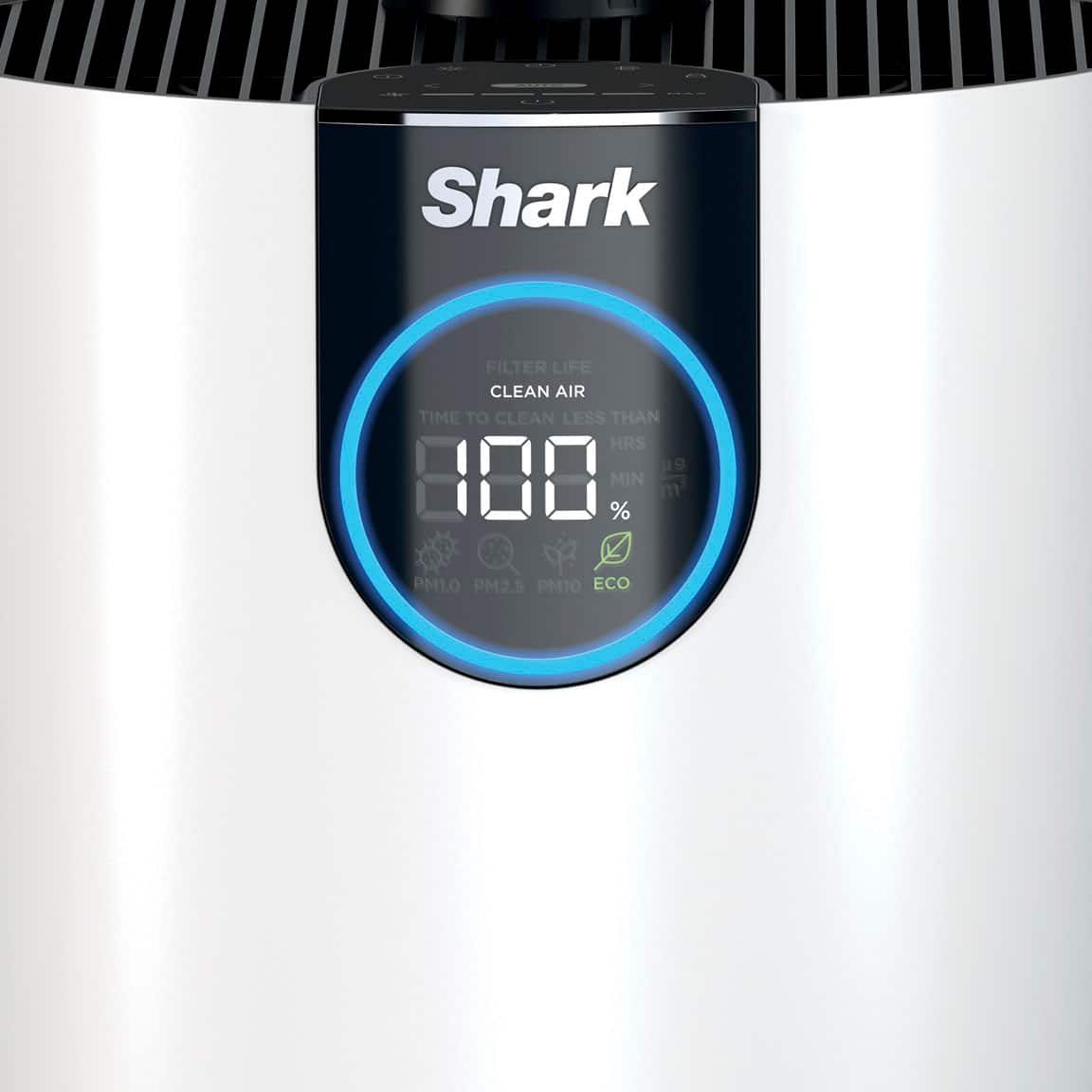 Alt View 15. Shark - Clean Sense Air Purifier with Odor Neutralizer Technology, HEPA Filter, 500 sq. ft. - White.