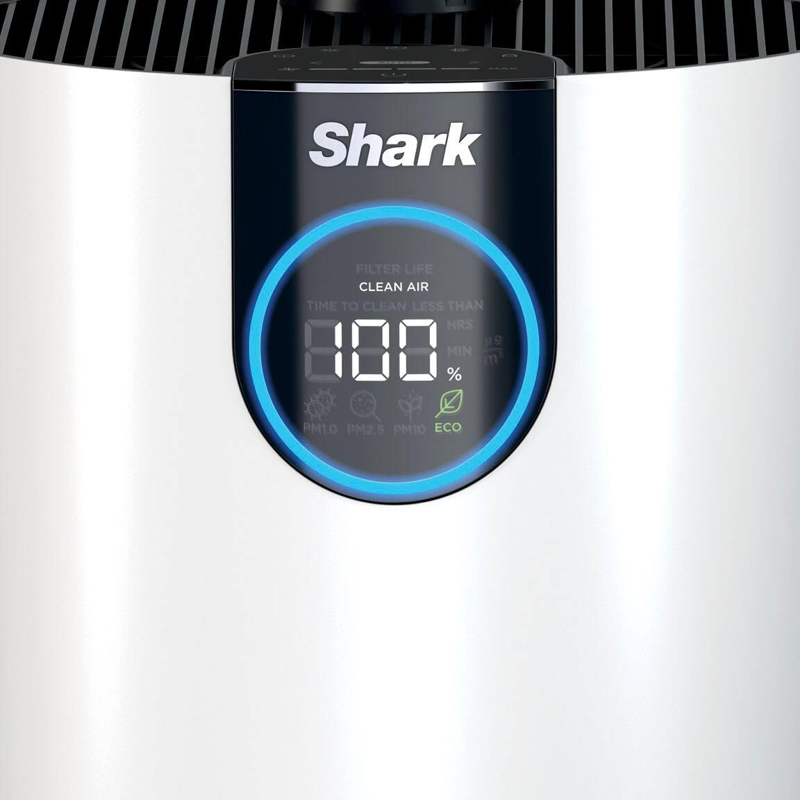 Alt View 15. Shark - Clean Sense Air Purifier with Odor Neutralizer Technology, HEPA Filter, 500 sq. ft. - White.