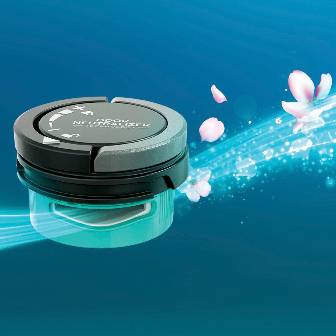 Alt View 17. Shark - Clean Sense Air Purifier with Odor Neutralizer Technology, HEPA Filter, 500 sq. ft. - White.