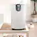 Alt View 18. Shark - Clean Sense Air Purifier with Odor Neutralizer Technology, HEPA Filter, 500 sq. ft. - White.