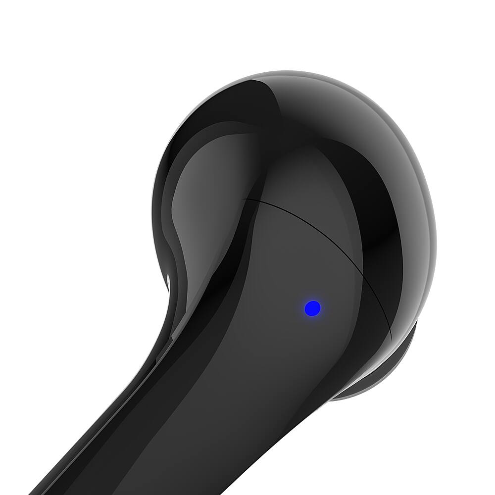 Alt View 12. Belkin - SoundForm™ Motion True Wireless Noise Cancelling Earbuds with Wireless Charging Case - Black.