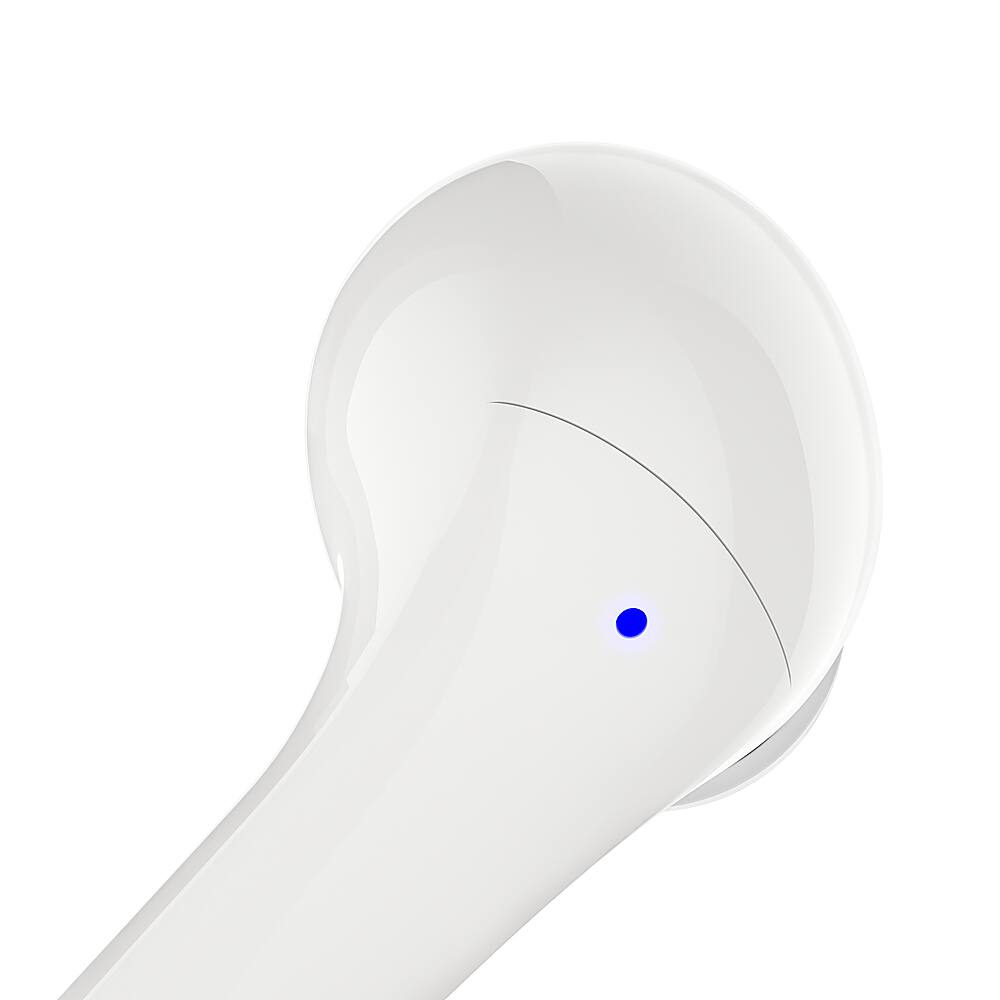 Alt View 12. Belkin - SoundForm™ Motion True Wireless Noise Cancelling Earbuds with Wireless Charging Case - White.