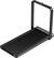 Front. WalkingPad - X21 Double Fold Treadmill With Speed Dial - Black.