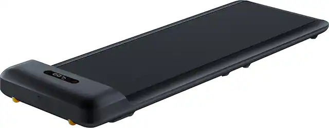 Front. WalkingPad - C2 Under Desk Treadmill Double Fold Walking Pad - Black.