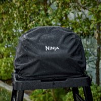 Ninja - Woodfire Premium Grill Cover Pro, Compatible with OG800 & OG900 Series - Black - Angle_Zoom