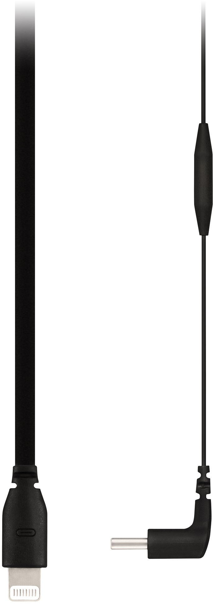 Angle View: RØDE - SC15 0.98 ft USB-C to Lightning Cable - Black