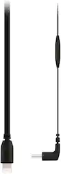 RØDE - SC15 0.98 ft USB-C to Lightning Cable - Black - Angle_Zoom