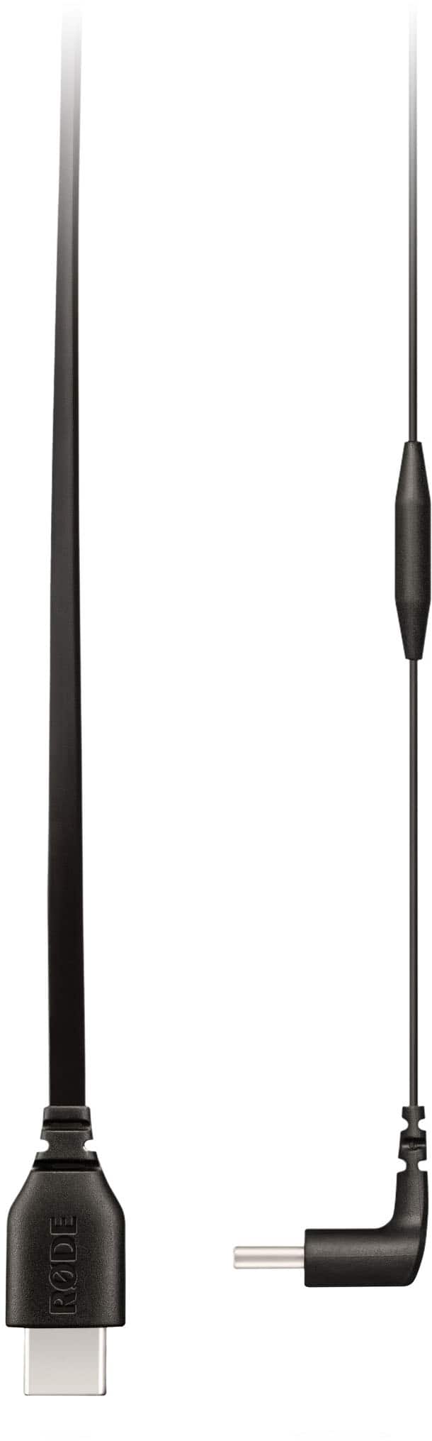Angle. RØDE - SC16 0.98 ft USB-C to USB-C Cable - Black.