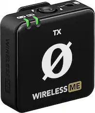 Front. RØDE - Wireless ME TX Transmitter for the Wireless ME - Black.