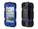 Angle. Griffin - Black/Blue Survivor All-Terrain Case + Belt Clip for iPod touch (5th/ 6th gen.) - blue.
