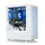 Back. Thermaltake - Quartz i350 R4 Gaming Desktop - 12th Gen Intel Core i5-12400F - 16GB Memory - NVIDIA GeForce RTX 3050 - 1TB NVMe M.2 - White.