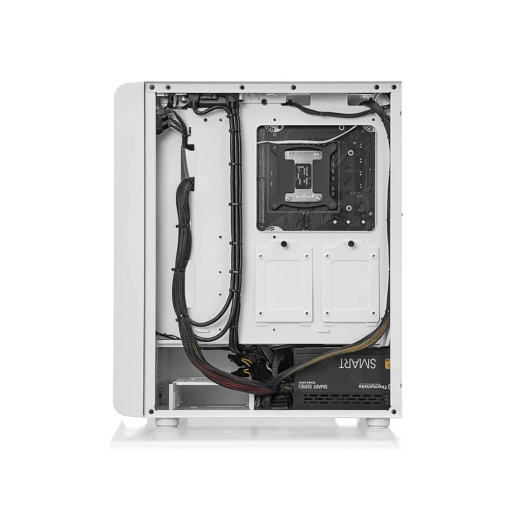 Alt View 6. Thermaltake - Quartz i350 R4 Gaming Desktop - 12th Gen Intel Core i5-12400F - 16GB Memory - NVIDIA GeForce RTX 3050 - 1TB NVMe M.2 - White.