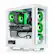 Left. Thermaltake - View i467T R4 Gaming Desktop - 12th Gen Intel Core i7-12700F - 32GB Memory - NVIDIA GeForce RTX 4070 Ti -1TB NVMe M.2 - White.