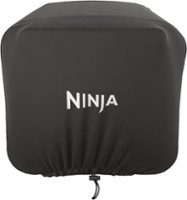 Ninja - Woodfire Premium Outdoor Oven Cover, Compatible with OO100 Series - Black - Front_Zoom