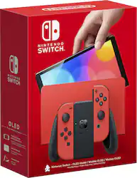 Nintendo - Switch - OLED Model: Mario Edition - Red - Front_Zoom