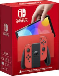 Nintendo Switch - OLED Model: Mario Red Edition - Red - Front_Zoom