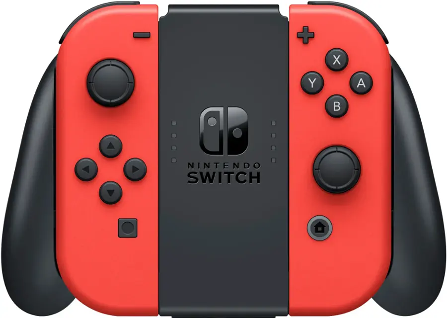 The text on the image is already grouped and correctly spelled. It reads "Nintendo Switch."