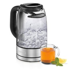 Insignia™ 1.7 L Electric Glass Kettle with Tea Infuser  - Best Buy