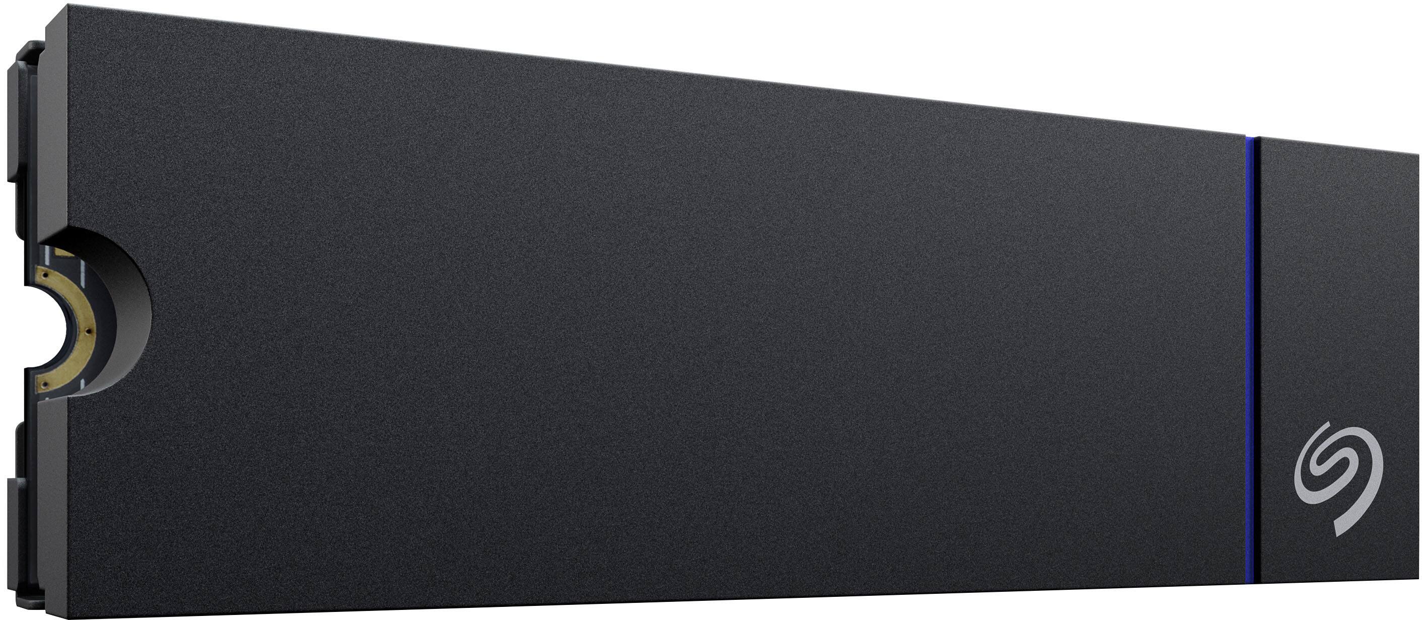 Alt View 1. Seagate - Game Drive NVMe 2TB Internal SSD PCIe Gen 4 x4 with Heatsink for PS5 - Black.