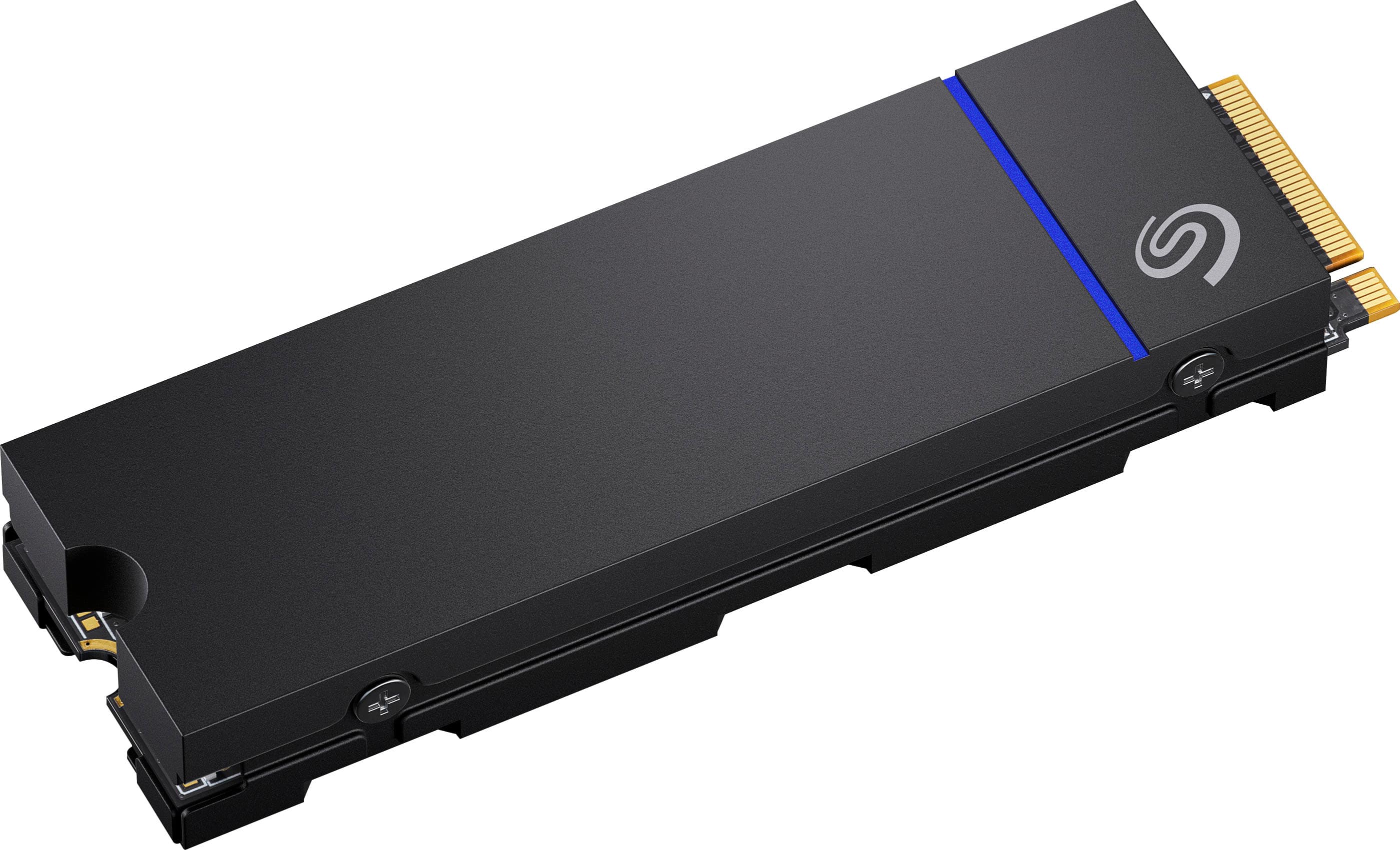 Alt View 11. Seagate - Game Drive NVMe 1TB Internal SSD PCIe Gen 4 x4 with Heatsink for PS5 - Black.